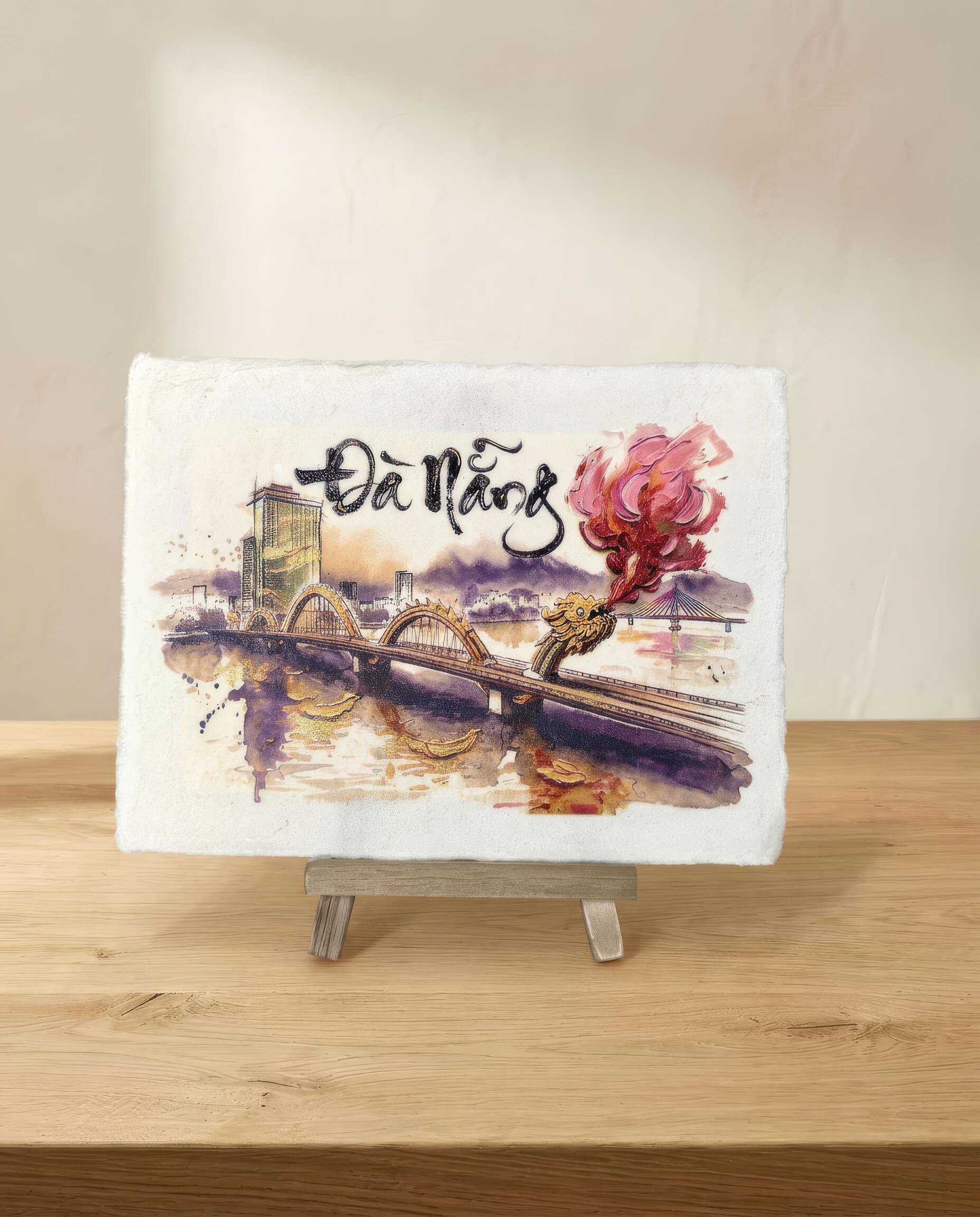 Dó paper tourism gift — place setting